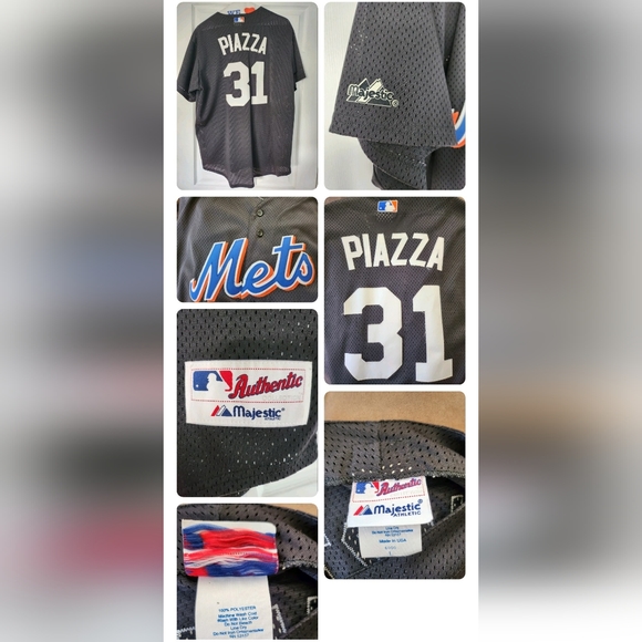 Vintage Authentic Mike Piazza New York Mets Jersey size large. - Picture 2 of 2